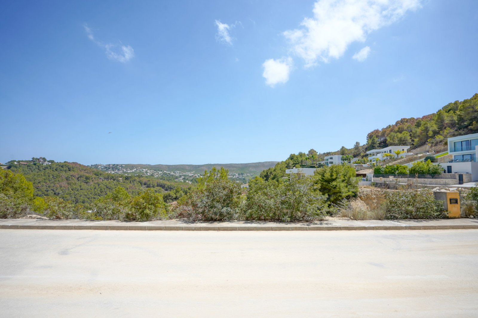 4402JAV 3 angrenzende Baugrundstücke mit Meerblick zum Verkauf in Jávea
