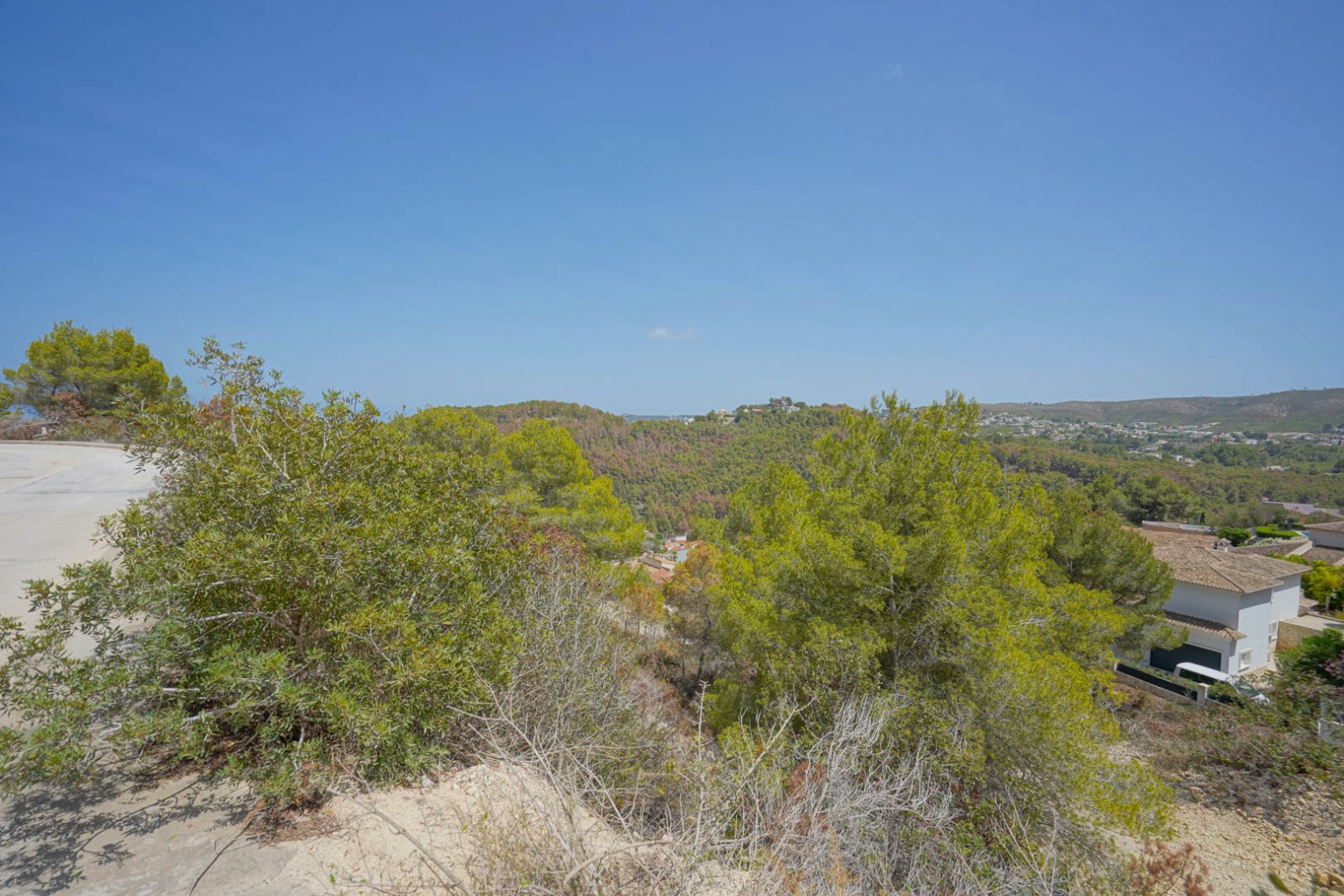4402JAV 3 angrenzende Baugrundstücke mit Meerblick zum Verkauf in Jávea