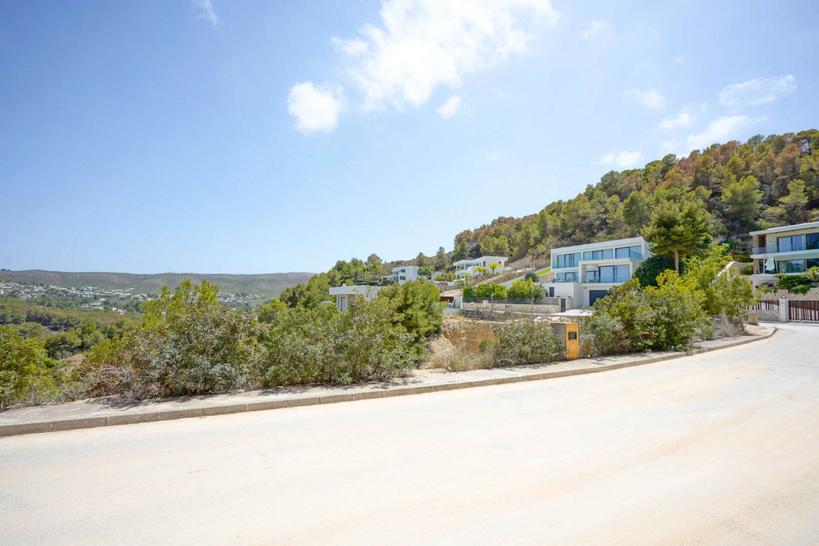 4402JAV 3 angrenzende Baugrundstücke mit Meerblick zum Verkauf in Jávea