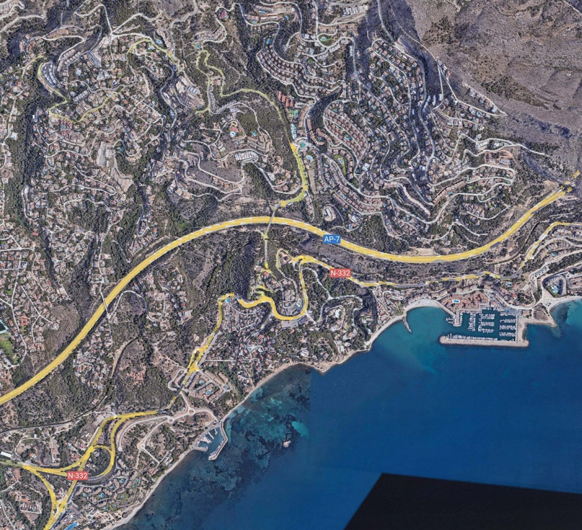 4412ALT Grundstück mit Meerblick und Lizenz zum Verkauf in Altea