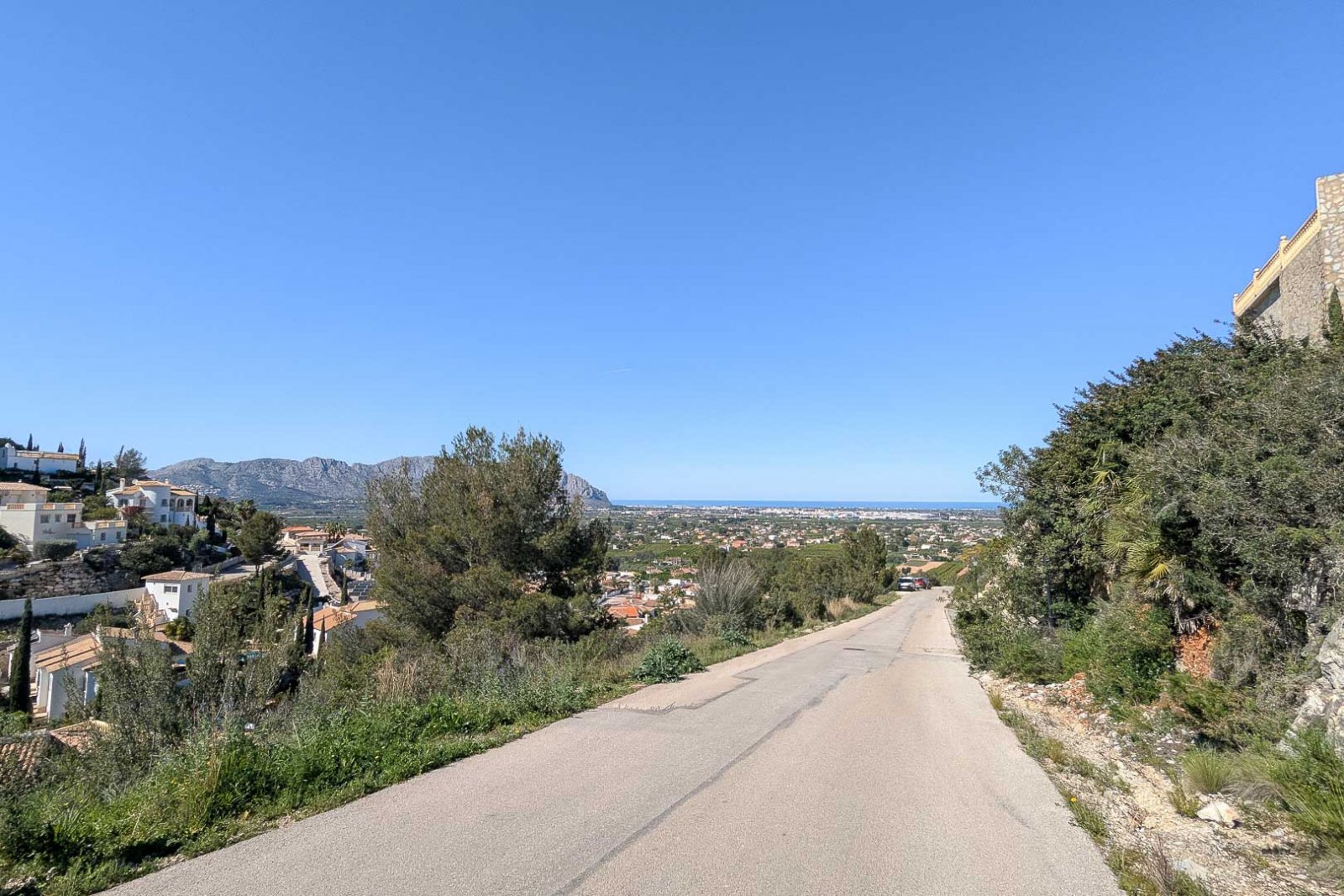 8214PED Moderne Villa mit Meerblick im Bau zum Verkauf in Monte Solana, Pedreguer.