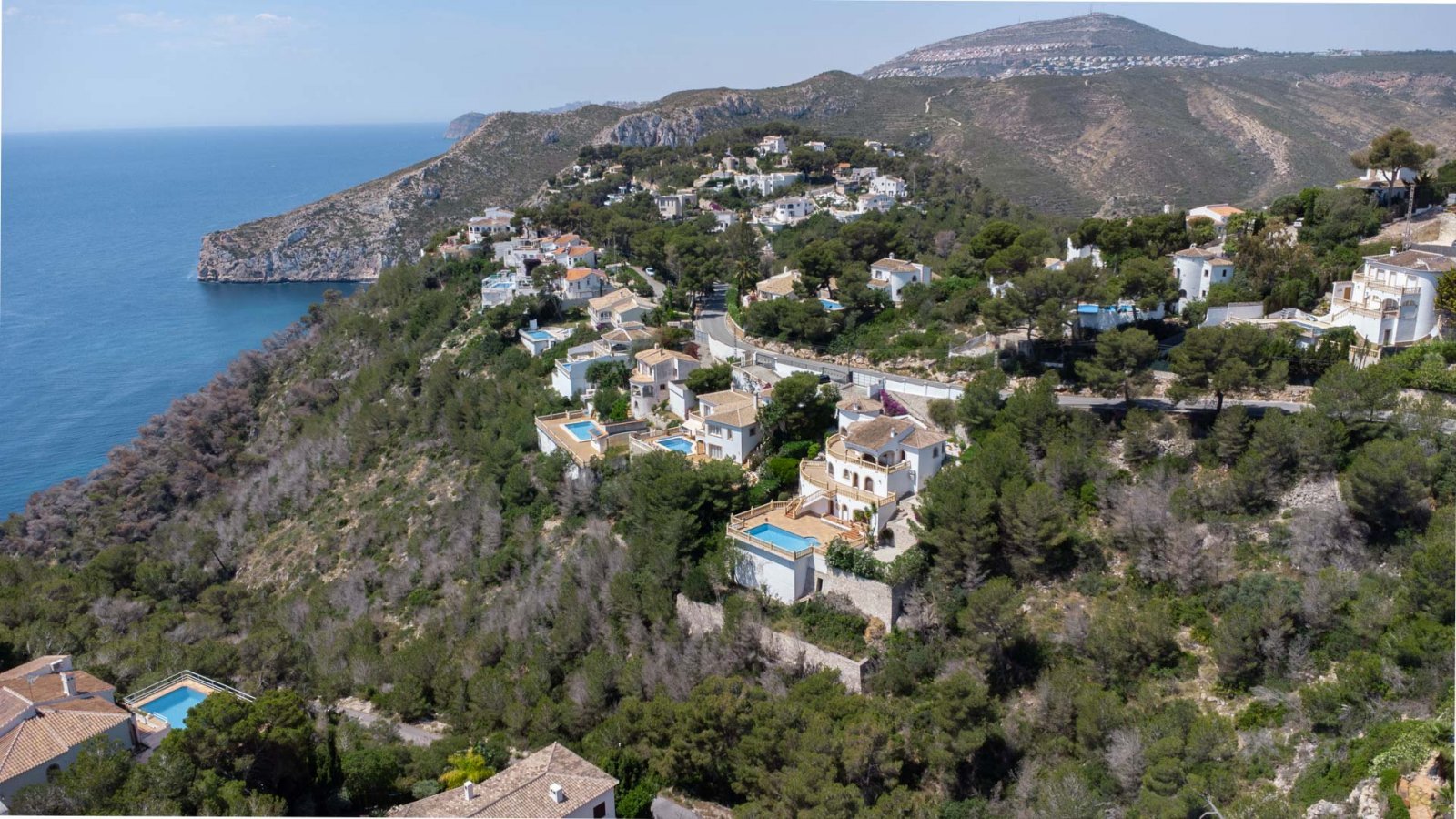 4529JAV 2 angrenzende Grundstücke mit Meerblick zum Verkauf in Granadella, Jávea 