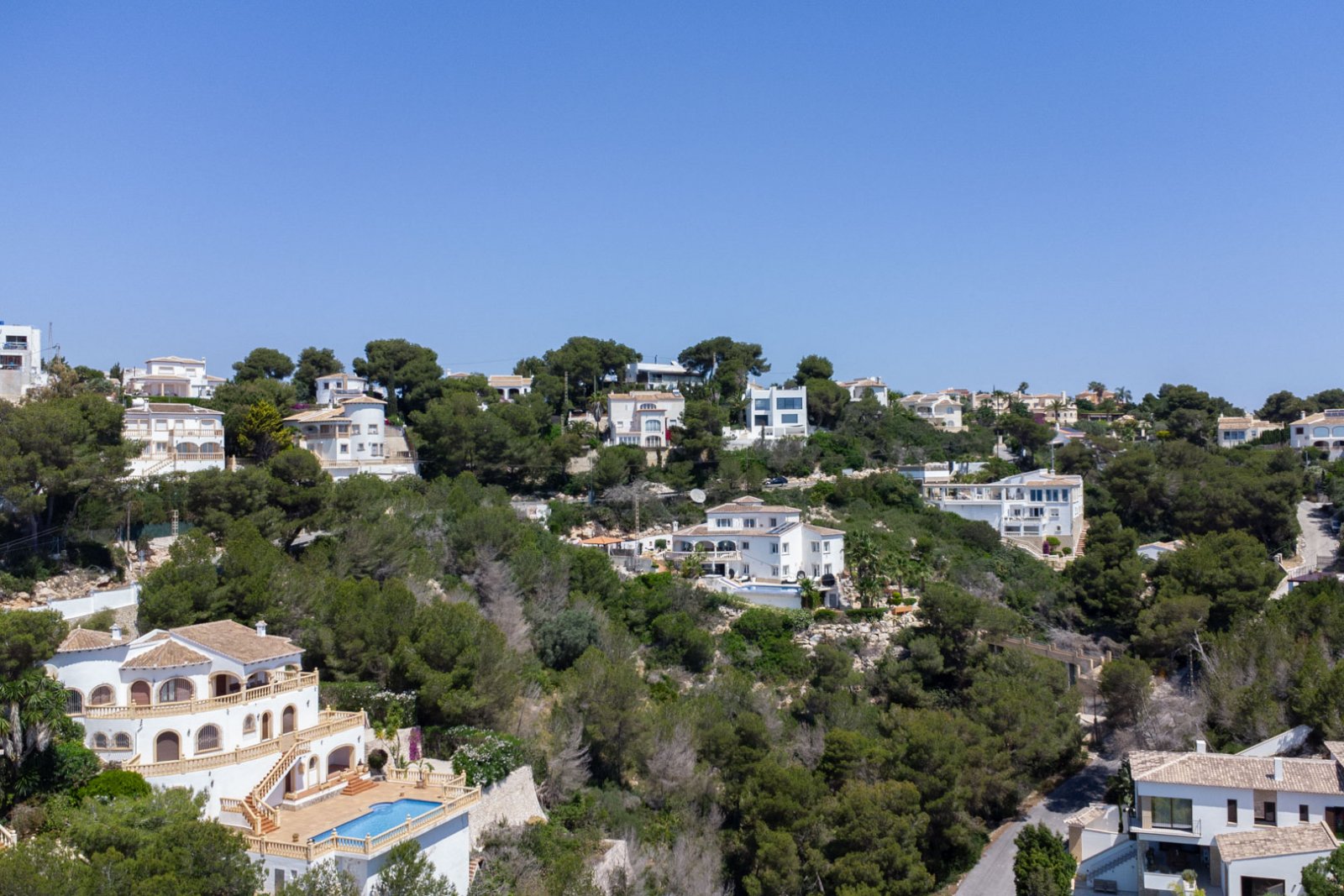 4532JAV Grundstück mit Meerblick zum Verkauf in Costa Nova-Granadella, Jávea