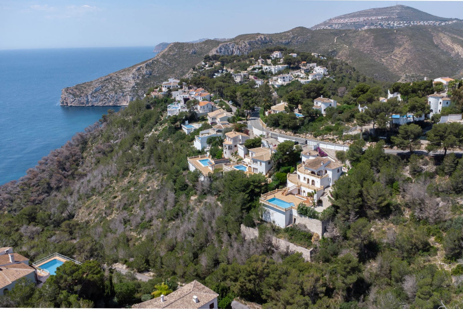 4532JAV Grundstück mit Meerblick zum Verkauf in Costa Nova-Granadella, Jávea