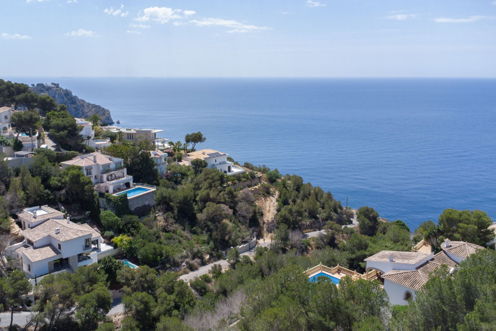 4532JAV Grundstück mit Meerblick zum Verkauf in Costa Nova-Granadella, Jávea