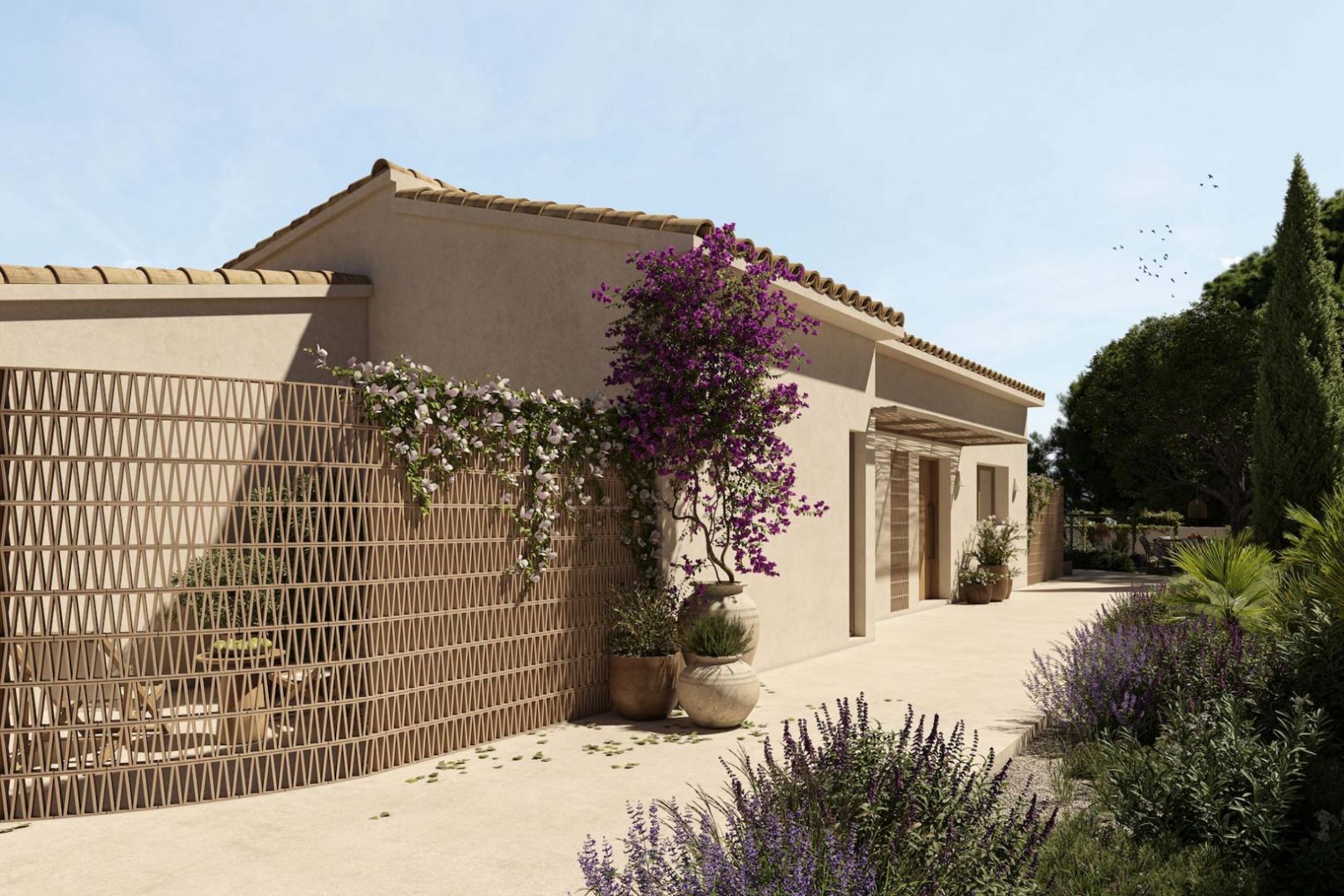 8318BEN Villa mit Renovierungsprojekt und Meerblick in Benissa zu verkaufen.