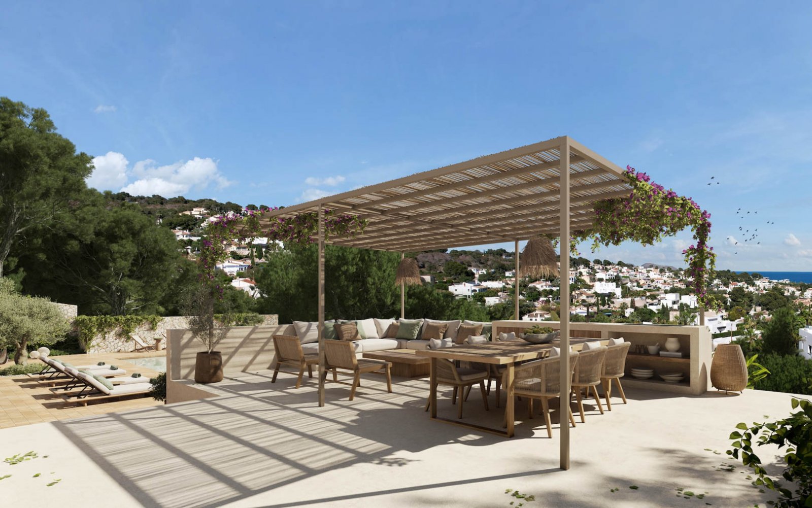 7114BEN Modernes Renovierungsprojekt im mediterranen Stil in La Fustera, Benissa Costa