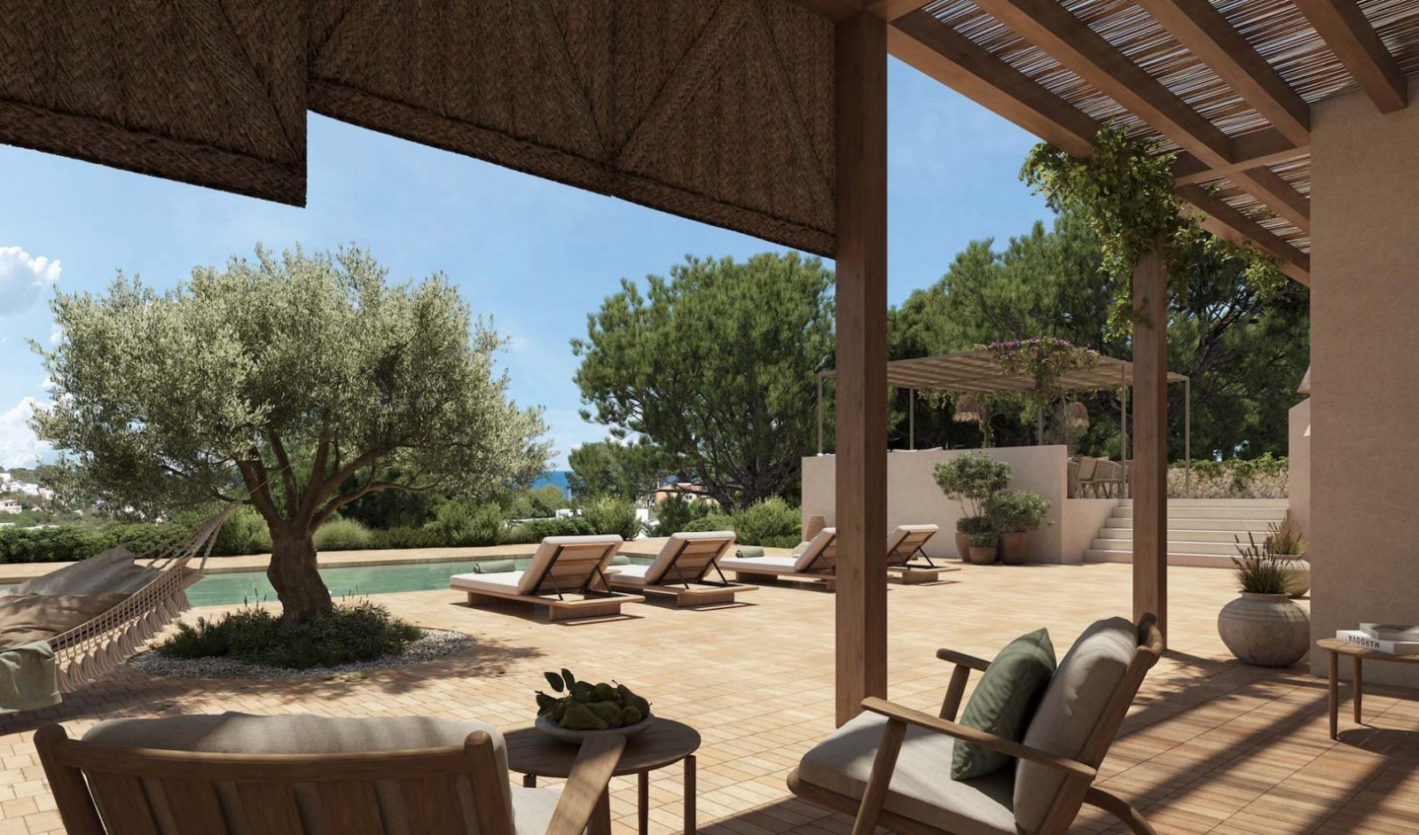 7114BEN Modernes Renovierungsprojekt im mediterranen Stil in La Fustera, Benissa Costa