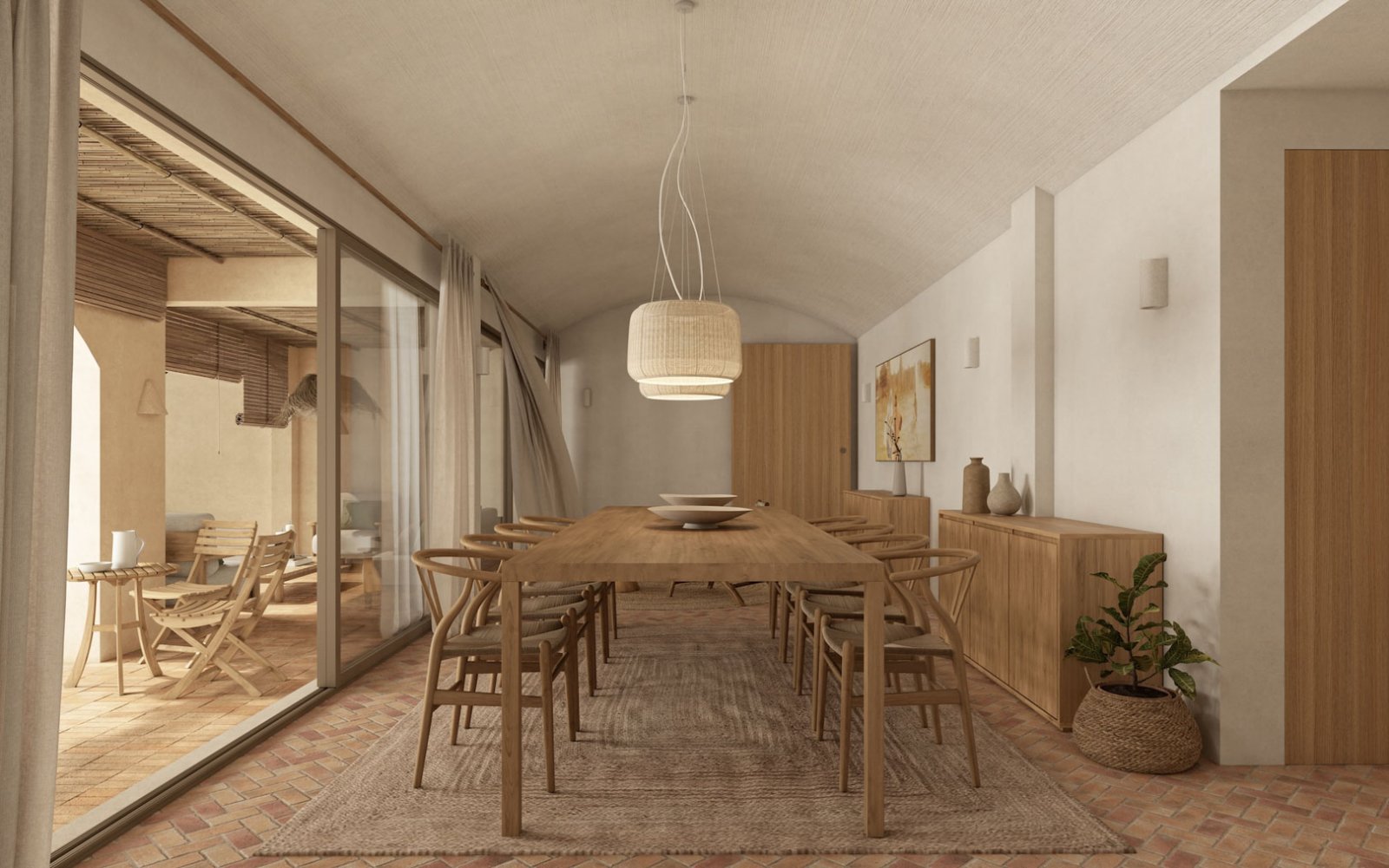 7114BEN Modernes Renovierungsprojekt im mediterranen Stil in La Fustera, Benissa Costa