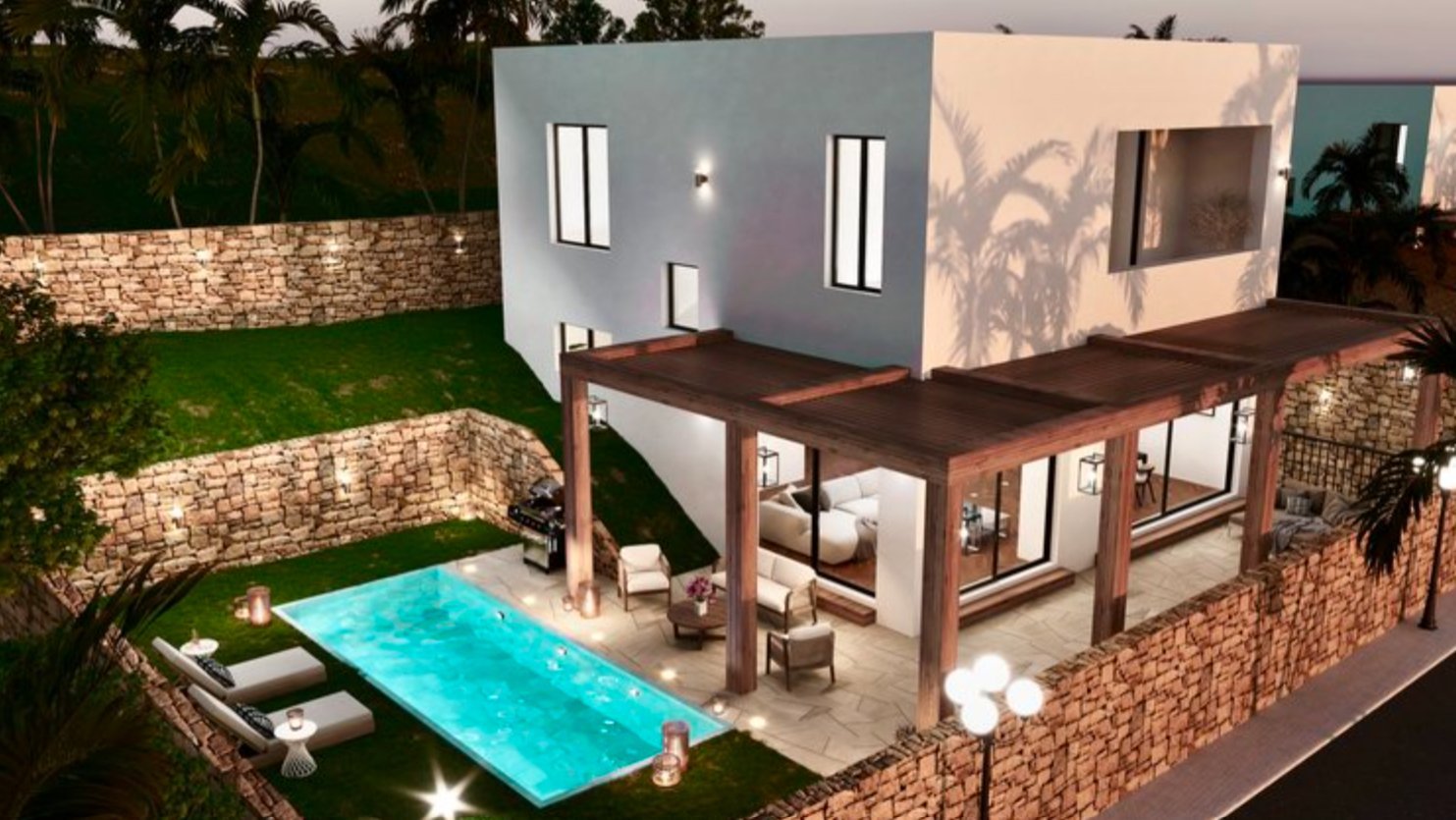 4357ALC Moderne Neubauvilla zum Verkauf in Alcalali
