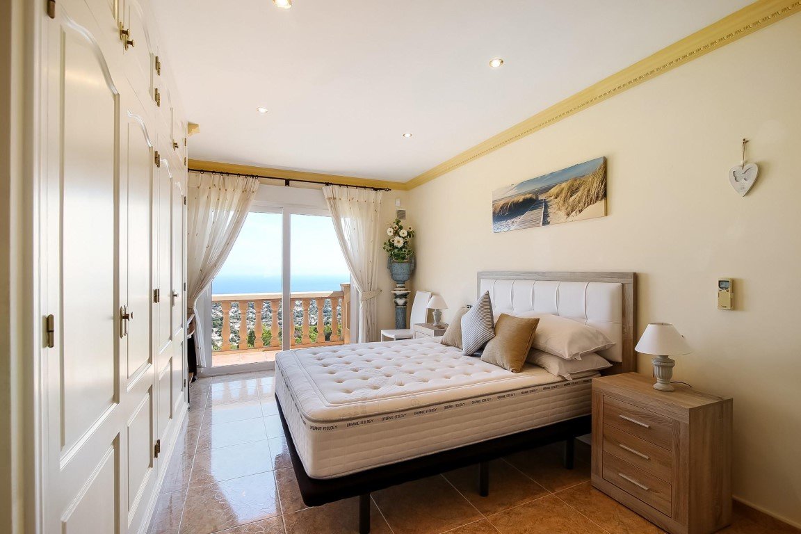 C3XY6376MOR Schöne spanische Villa mit Panoramablick auf das Meer zum Verkauf in Moraira