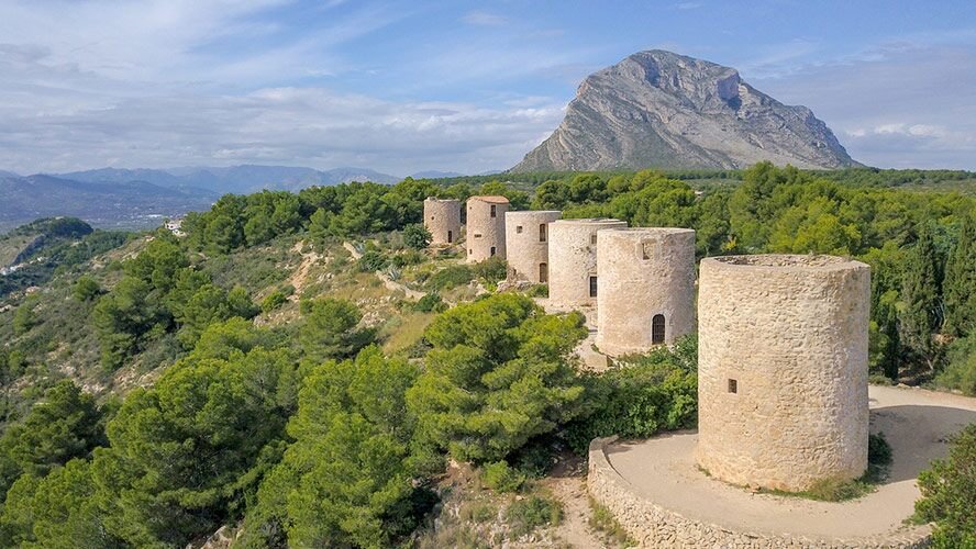 2091JAV Moderne Villa mit 4 Schlafzimmern und Meerblick in Javea