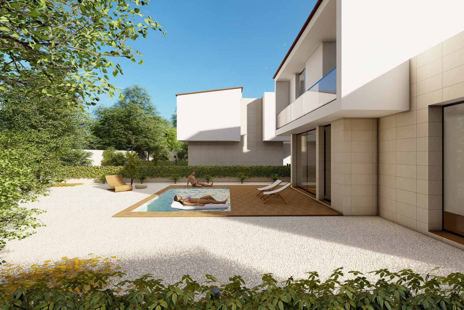 8226NUC Modernes Villenprojekt mit Meerblick in La Nucía zu verkaufen.