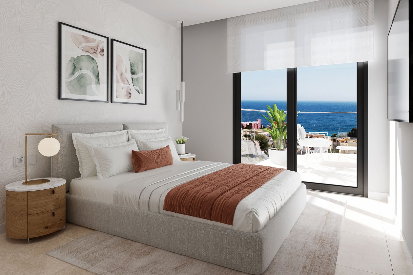 8249CAL Neubau-Wohnungsprojekt zum Verkauf in Calpe.