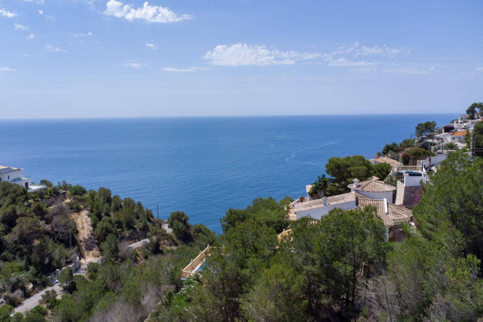 4532JAV Grundstück mit Meerblick zum Verkauf in Costa Nova-Granadella, Jávea