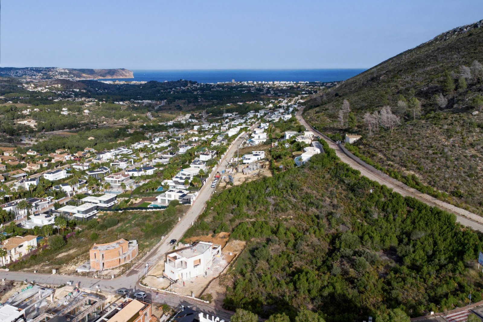 4603JAV Grundstück mit Meerblick, frei vom Bauträger, zu verkaufen in Jávea 