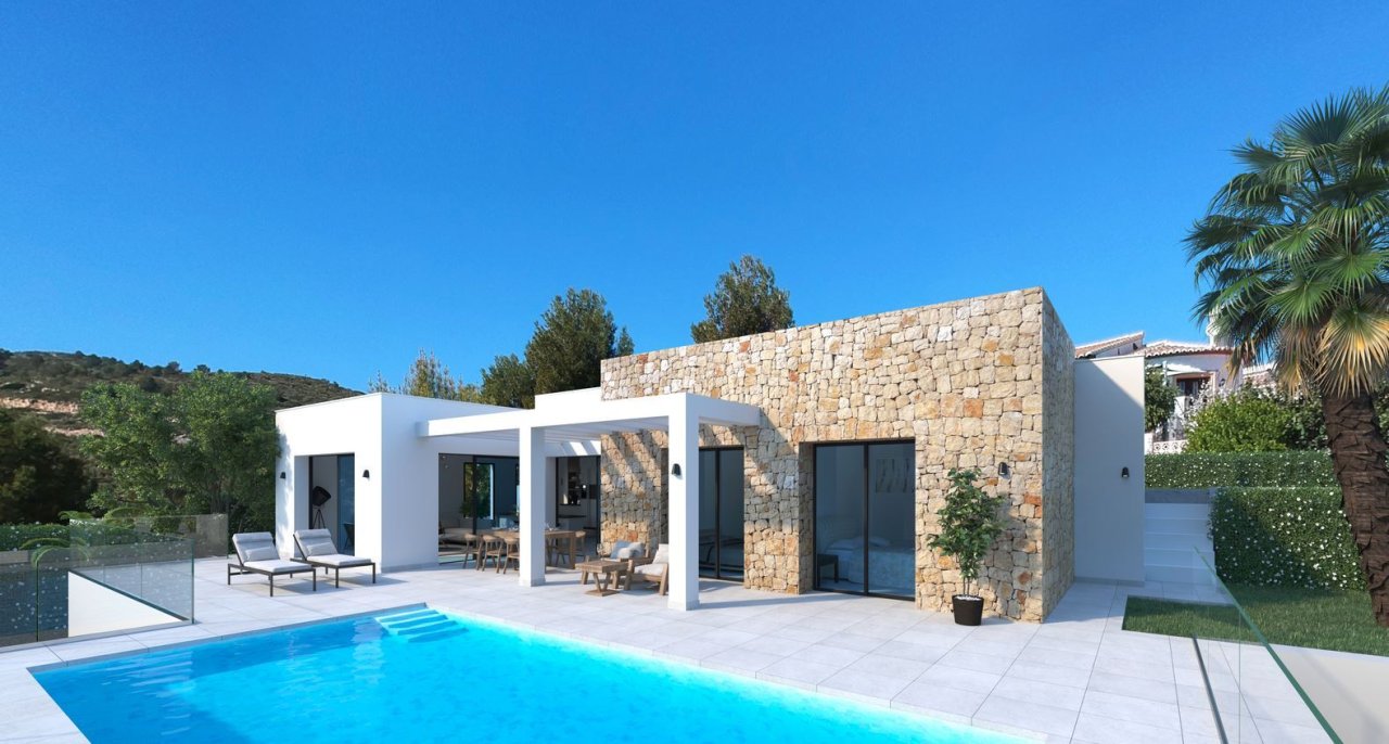 Villa und Pool Villa und Pool