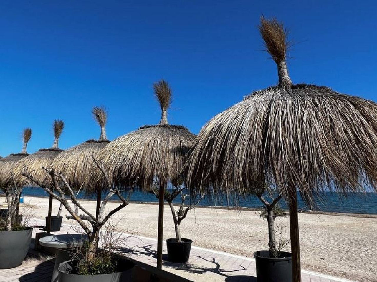 zu Fuß zum Strand zu Fuß zum Strand