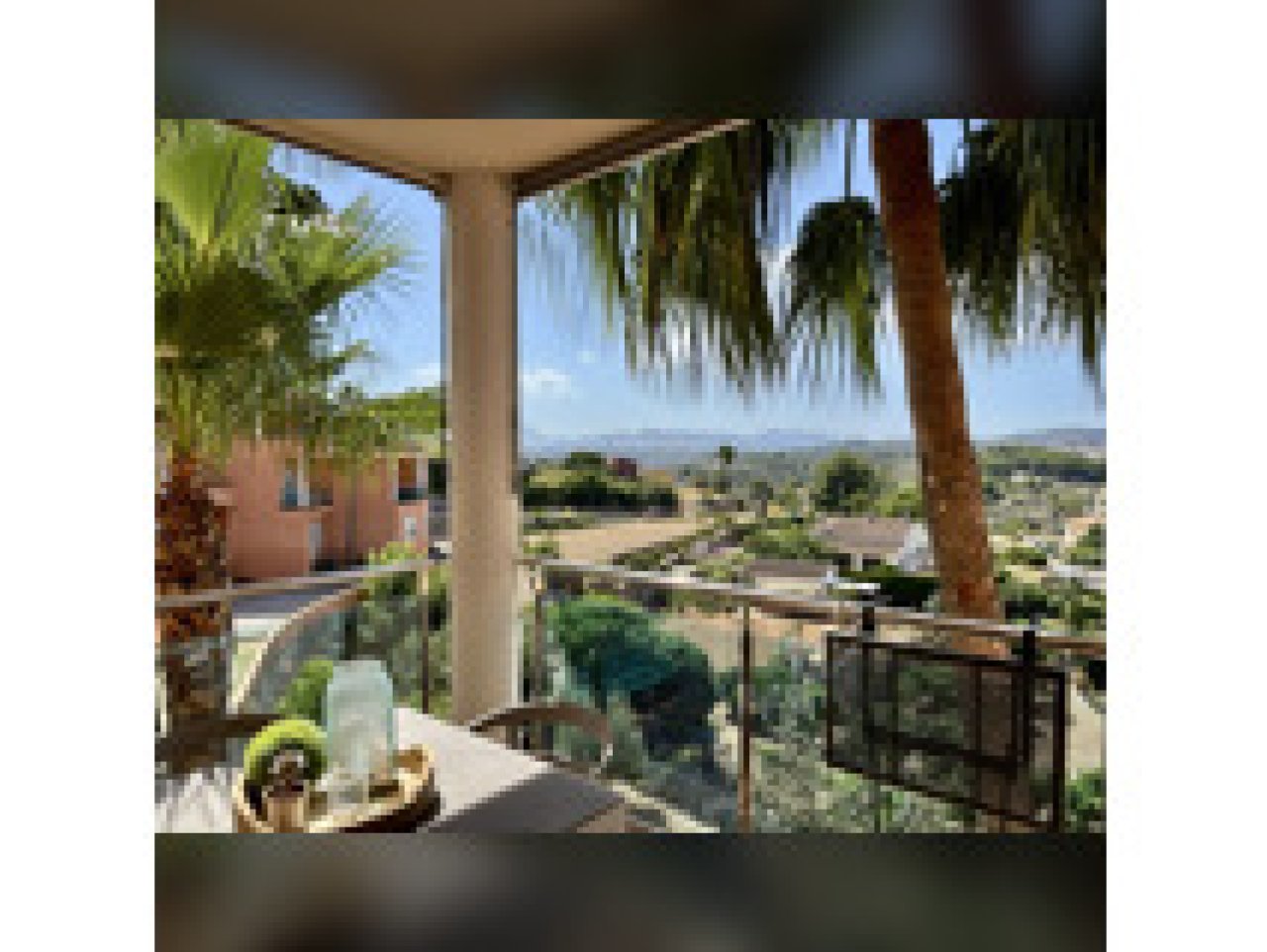 Ausblick vom Balkon Ausblick vom Balkon
